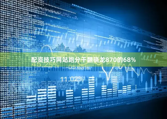 配资技巧网站跑分干翻骁龙870的68%