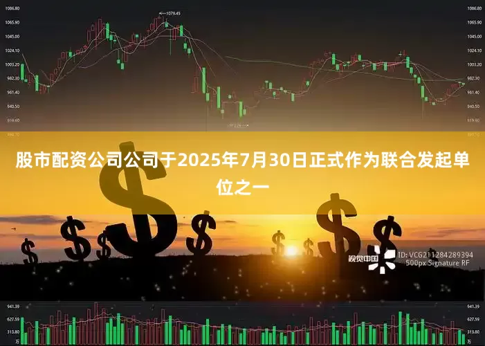 股市配资公司公司于2025年7月30日正式作为联合发起单位之一